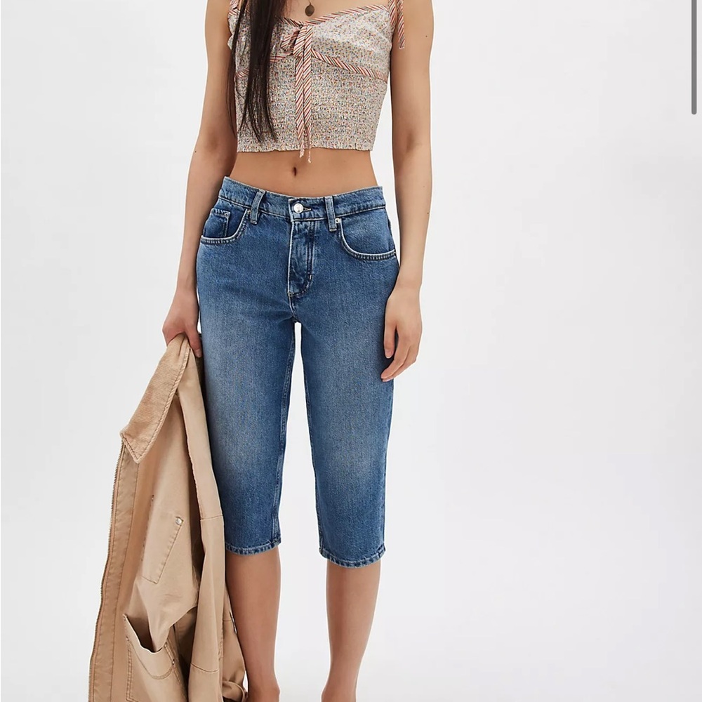 Free People Sun City High Rise Capris